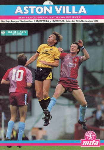 Match programme